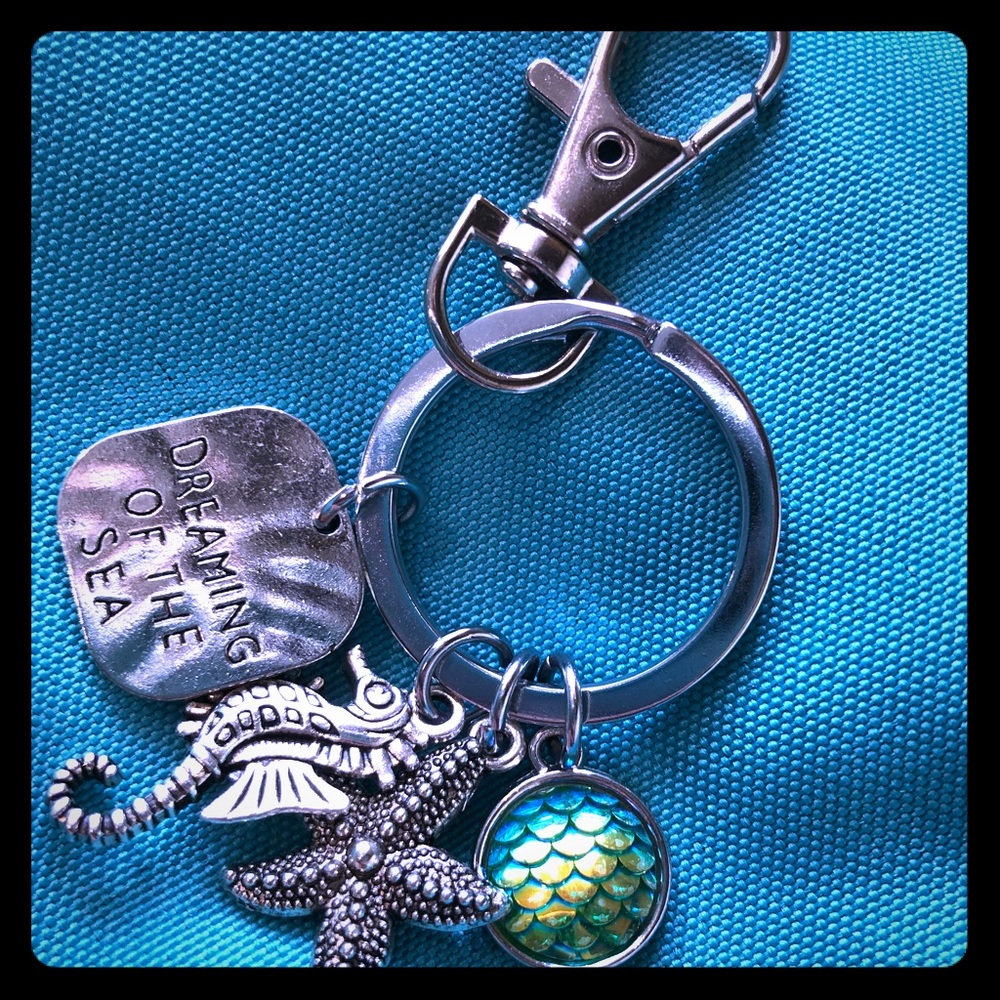 Sea themed keychain